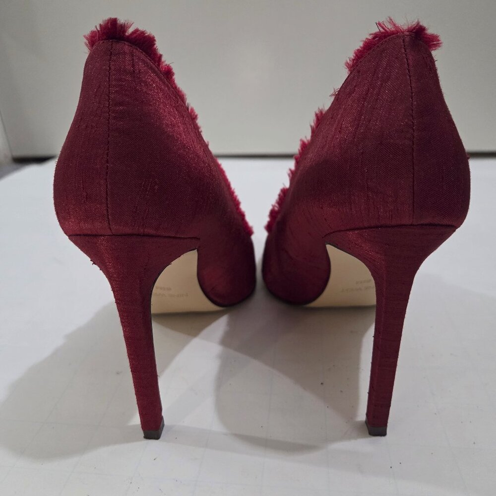 Nine West High Heels Shoes, Red, Size 6 1/2 M (6.5) - Picture 5 of 16